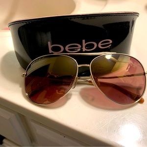 Bebe aviator sunglasses